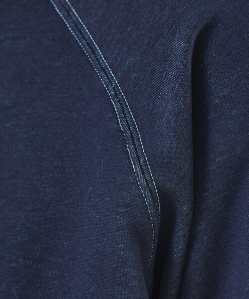 ABAHOUSE（アバハウス）の「リバーフリース カラースウェット プルオーバー / セットアップ対応（スウェット・メンズ・ブラウン/ネイビー/ベージュ・46/48）」の9枚目の写真