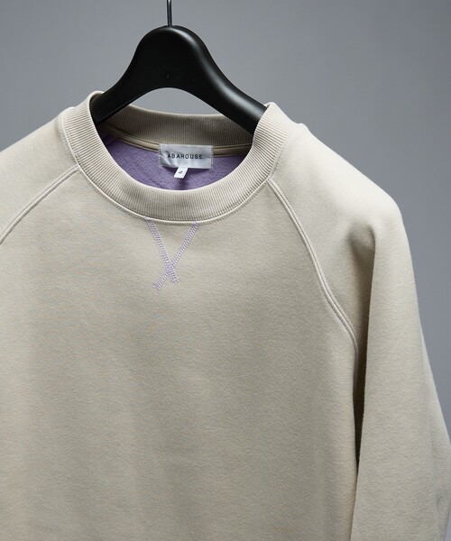 ABAHOUSE（アバハウス）の「リバーフリース カラースウェット プルオーバー / セットアップ対応（スウェット・メンズ・ブラウン/ネイビー/ベージュ・46/48）」の16枚目の写真