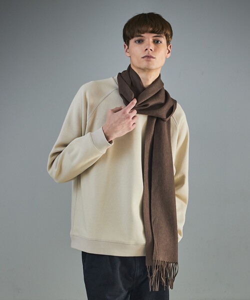 ABAHOUSE（アバハウス）の「リバーフリース カラースウェット プルオーバー / セットアップ対応（スウェット・メンズ・ブラウン/ネイビー/ベージュ・46/48）」の20枚目の写真