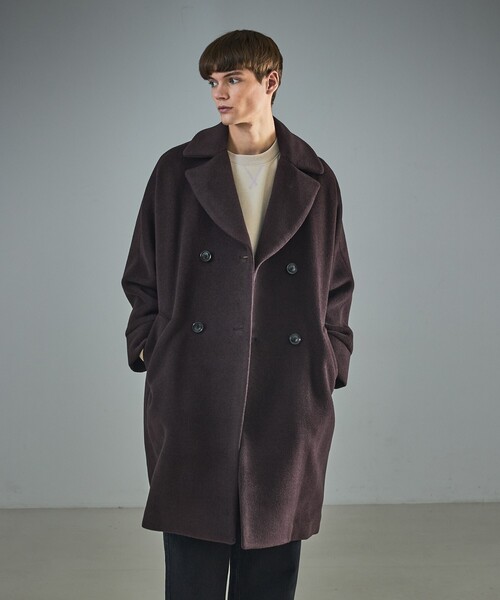 ABAHOUSE（アバハウス）の「リバーフリース カラースウェット プルオーバー / セットアップ対応（スウェット・メンズ・ブラウン/ネイビー/ベージュ・46/48）」の22枚目の写真