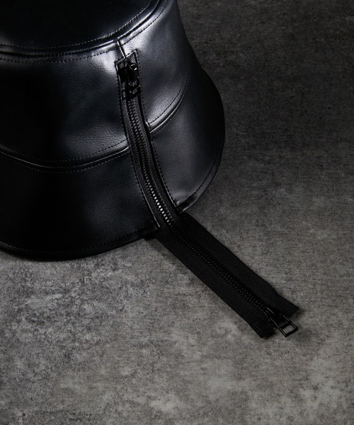 ADRER(アドラー)の「Zip bucket hat / ジップバケットハット(ハット・メンズ・ブラック・FREE)」の10枚目の写真