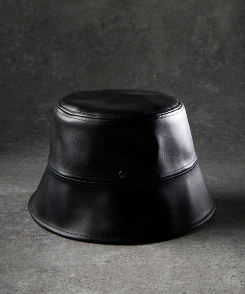 ADRER(アドラー)の「Zip bucket hat / ジップバケットハット(ハット・メンズ・ブラック・FREE)」の5枚目の写真