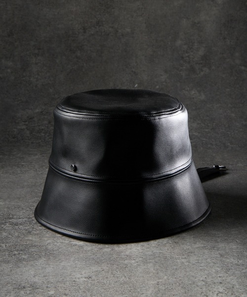 ADRER(アドラー)の「Zip bucket hat / ジップバケットハット(ハット・メンズ・ブラック・FREE)」の6枚目の写真