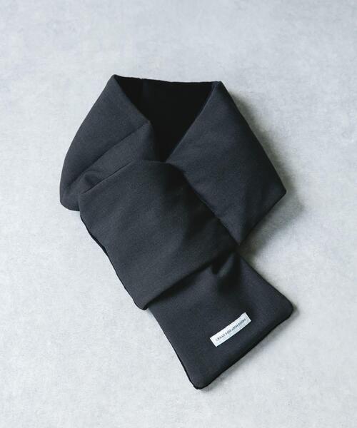 URBAN RESEARCH DOORS（アーバンリサーチドアーズ）の「ダウンマフラー（マフラー・メンズ・ネイビー/ブラウン系その他/グレー系その他/チャコールグレー/グリーン系その他・-）」の2枚目の写真