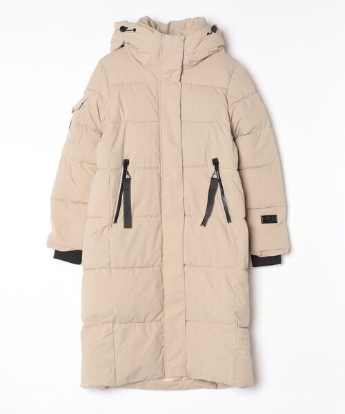 フード付きロングダウンコート（ダウンジャケット/コート）｜Dream
