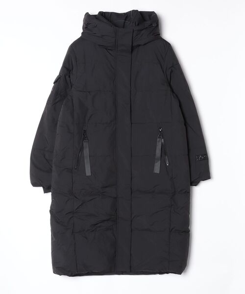 セール】フード付きロングダウンコート（ダウンジャケット/コート