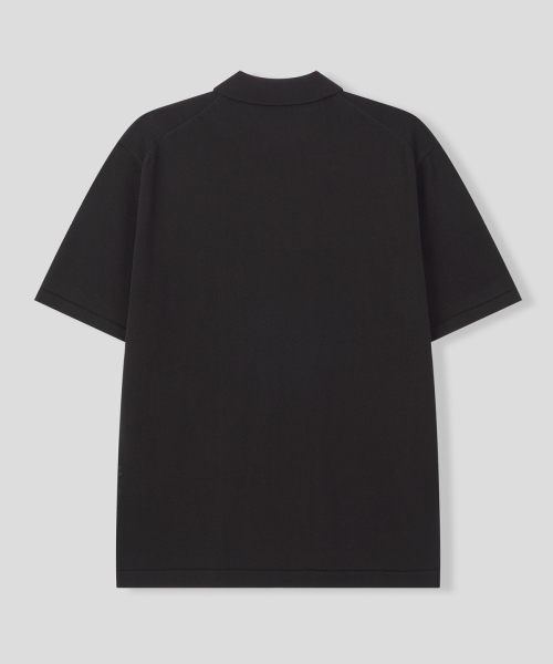 BLACK MOMENT（ブラックモーメント）の「レーヨンブレンドニットポロシャツ[アイボリー]（ニット/セーター・メンズ・アイボリー・MEDIUM/LARGE）」の9枚目の写真