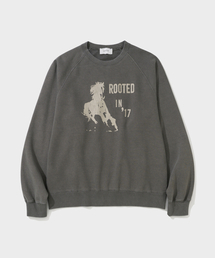 VTG LOGO SWEATSHIRT (CHARCOAL)