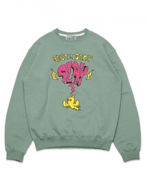 SLAY SWEAT SHIRT_KHAKI