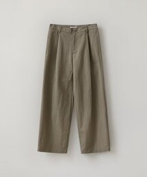 ワンタックC.N.パンツ_ダスティベージュ