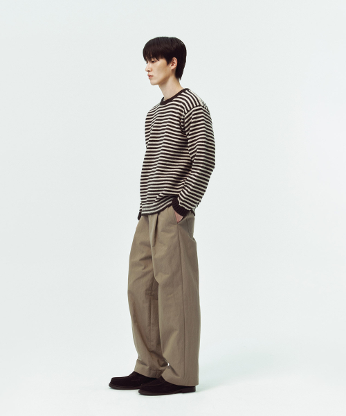 BLANKROOM(ブランクルーム)の「ワンタックC.N.パンツ_ダスティベージュ(その他パンツ・レディース・その他・1/2/0/3)」の3枚目の写真