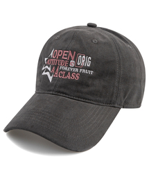 OPEN ATTITUDE（オープンアティチュード）の「A CLASS COTTON BALL CAP-CHARCOAL（キャップ）」