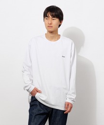 Small Logo Heavy Crewneck Long Sleeve T-Shirt