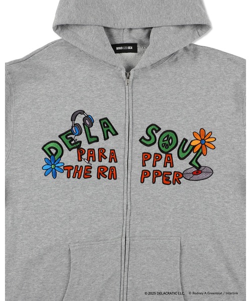 PARAPPA x DE LA SOUL x WDS ZIP UP SWEATSHIRT 【公式通販】