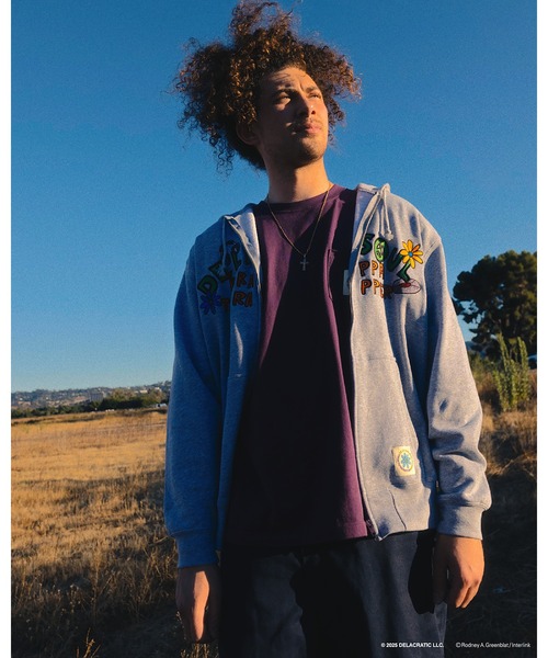 PARAPPA x DE LA SOUL x WDS ZIP UP SWEATSHIRT 【公式通販】