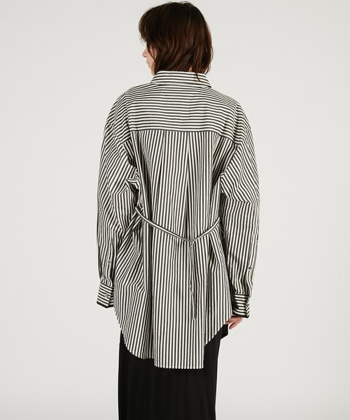 PRANK PROJECT(プランクプロジェクト)の「オーバーシャツ / Overshirt(シャツ/ブラウス・レディース・ダークブラック/ブラック/ブラウン・FREE)」の21枚目の写真