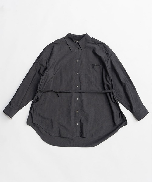 PRANK PROJECT(プランクプロジェクト)の「オーバーシャツ / Overshirt(シャツ/ブラウス・レディース・ダークブラック/ブラック/ブラウン・FREE)」の7枚目の写真