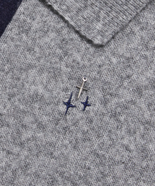 NEUFETBLEU(ヌフエブル)の「NEB metal shine two tone cardigan (gray)(カーディガン/ボレロ・レディース・その他・FREE)」の12枚目の写真