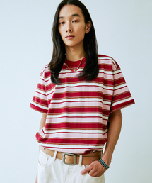 KND（ケイエヌディ）の「VTG CHOOPAストライプTシャツ（Tシャツ/カットソー）」