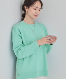 SHOO・LA・RUE | 【洗濯機可/セットアップ可/毛玉になりにくい】クルーネックニット(ニット/セーター)