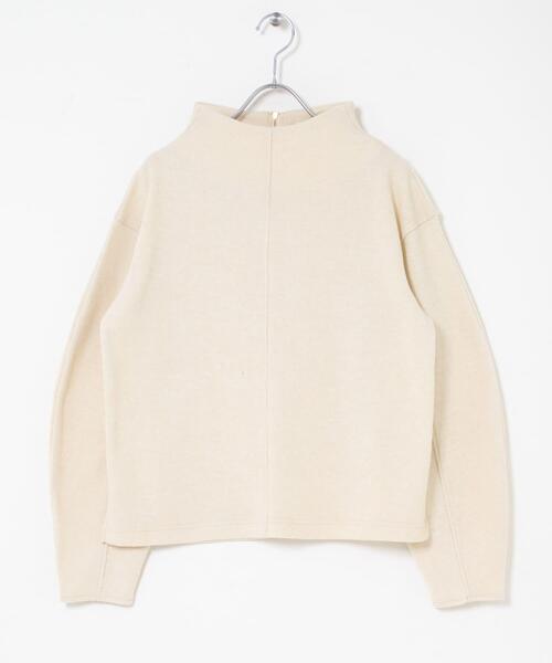 URBAN RESEARCH Sonny Label（アーバンリサーチサニーレーベル）の「ジャージーボトルネックプルオーバー（Tシャツ/カットソー・レディース・グレー/チャコールグレー/アイボリー・FREE）」の10枚目の写真