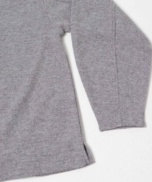 URBAN RESEARCH Sonny Label（アーバンリサーチサニーレーベル）の「ジャージーボトルネックプルオーバー（Tシャツ/カットソー・レディース・グレー/チャコールグレー/アイボリー・FREE）」の22枚目の写真