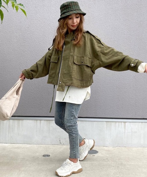merrylatte(メリーラテ)の「ストレッチストレートケミカルデザインデニムpt【Primaras】(デニムパンツ・レディース・ブルー・L/M/S)」の22枚目の写真