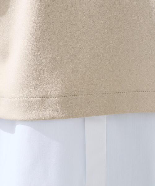 INDIVI(インディヴィ)の「【洗える/UVケア】レイヤード風デザイントップス(Tシャツ/カットソー・レディース・ベージュ/ブラック/ネイビー系5・38/15 /13/05/40/19/36)」の12枚目の写真