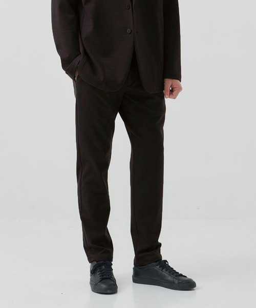 THE TOKYO】とろけるような履き心地 上質ウールテーパードパンツ