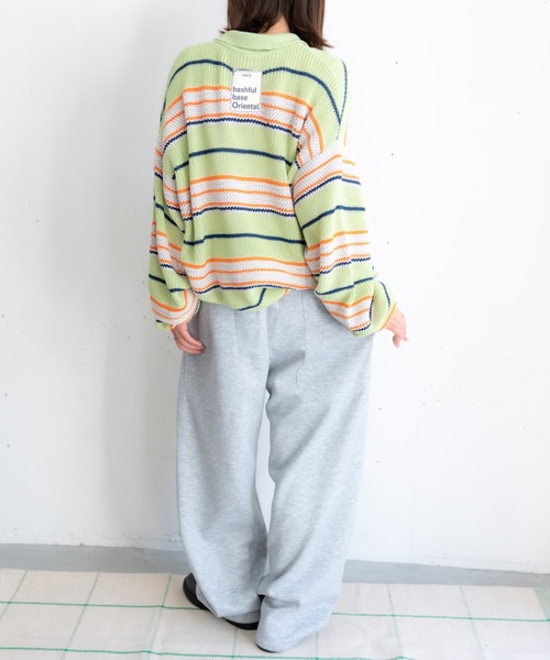 bashful base Oriental(バッシュフルベースオリエンタル)の「【bbO】デザインスウェットカーブパンツ(スウェットパンツ・メンズ・グレー/ブラック・LARGE/MEDIUM)」の15枚目の写真