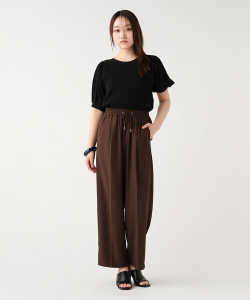 BEAMS HEART(ビームスハート)の「配色 ネジリ プルオーバー(Tシャツ/カットソー・レディース・オフホワイト/ブラック・FREE)」の6枚目の写真