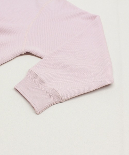 RNA-N（アールエヌエーエヌ）の「M2609 裏パイルポロプルオーバー（ポロシャツ・レディース・ピンク/ライトグレー/スミクロ・FREE）」の20枚目の写真