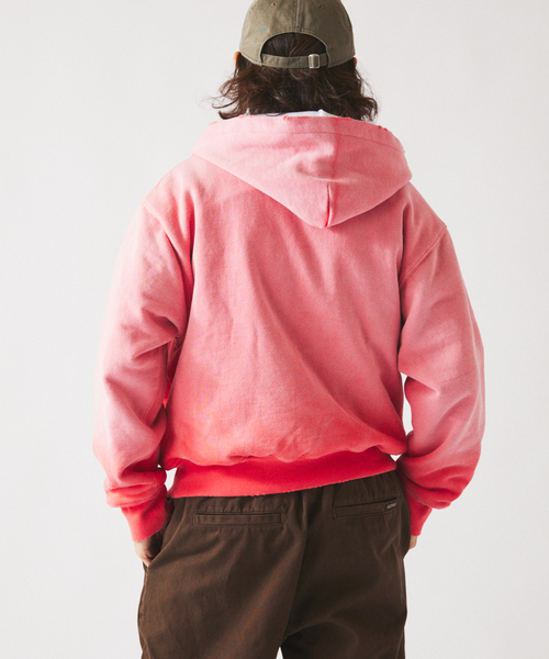 JOURNAL STANDARD relume（ジャーナルスタンダード　レリューム）の「ダブルフェイス ワッフル ジップパーカー（パーカー・メンズ・レッド系その他/コバルトブルー/ブラックミックス・LARGE/MEDIUM）」の22枚目の写真