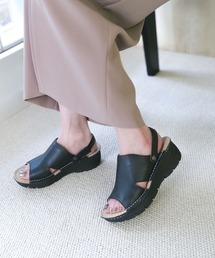 enchanted | 本革2WAYミュールスリングバックサンダル(サンダル)