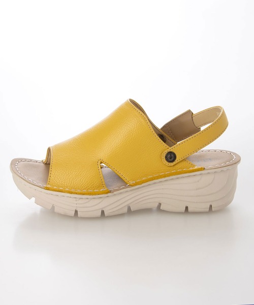 enchanted(エンチャンテッド)の「本革2WAYミュールスリングバックサンダル(サンダル・レディース・レッド/グレイッシュベージュ/ブラック/イエロー/ネイビー/ベージュ/ホワイト/シルバー・3L/L/M/S/LL)」の21枚目の写真