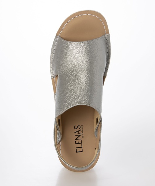 enchanted(エンチャンテッド)の「本革2WAYミュールスリングバックサンダル(サンダル・レディース・レッド/グレイッシュベージュ/ブラック/イエロー/ネイビー/ベージュ/ホワイト/シルバー・3L/L/M/S/LL)」の11枚目の写真