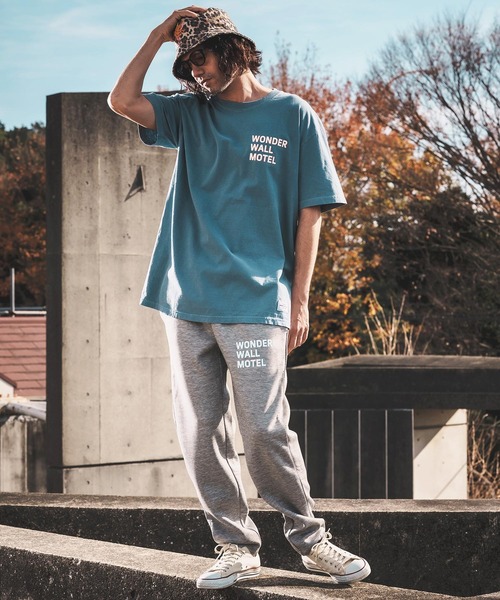 WONDER WALL MOTEL（ワンダーウォールモーテル）の「mp14453-Tapered Sweat Pants  スウェットパンツ(26SSSW03)（スウェットパンツ・メンズ・ミックスグレー/ブラック/ネイビー・XL/L/M/S）」の9枚目の写真