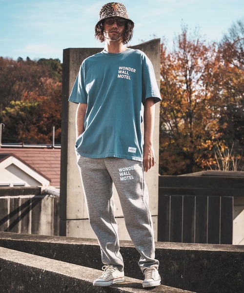 WONDER WALL MOTEL（ワンダーウォールモーテル）の「mp14453-Tapered Sweat Pants  スウェットパンツ(26SSSW03)（スウェットパンツ・メンズ・ミックスグレー/ブラック/ネイビー・XL/L/M/S）」の10枚目の写真