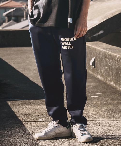 WONDER WALL MOTEL（ワンダーウォールモーテル）の「mp14453-Tapered Sweat Pants  スウェットパンツ(26SSSW03)（スウェットパンツ・メンズ・ミックスグレー/ブラック/ネイビー・XL/L/M/S）」の12枚目の写真