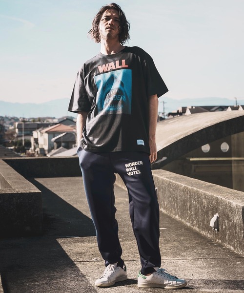 WONDER WALL MOTEL（ワンダーウォールモーテル）の「mp14453-Tapered Sweat Pants  スウェットパンツ(26SSSW03)（スウェットパンツ・メンズ・ミックスグレー/ブラック/ネイビー・XL/L/M/S）」の13枚目の写真