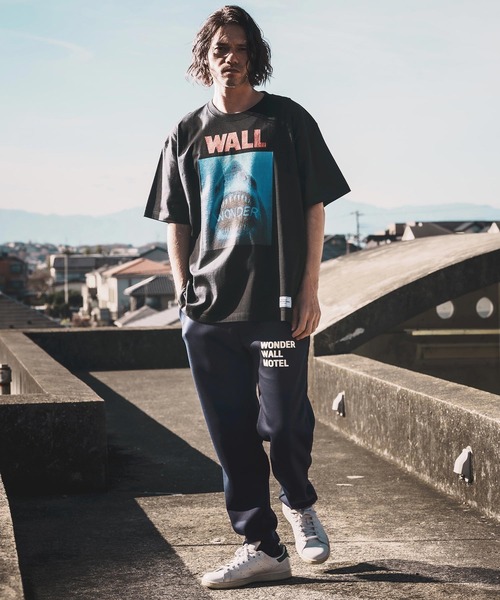 WONDER WALL MOTEL（ワンダーウォールモーテル）の「mp14453-Tapered Sweat Pants  スウェットパンツ(26SSSW03)（スウェットパンツ・メンズ・ミックスグレー/ブラック/ネイビー・XL/L/M/S）」の16枚目の写真
