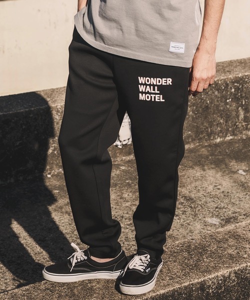 WONDER WALL MOTEL（ワンダーウォールモーテル）の「mp14453-Tapered Sweat Pants  スウェットパンツ(26SSSW03)（スウェットパンツ・メンズ・ミックスグレー/ブラック/ネイビー・XL/L/M/S）」の17枚目の写真