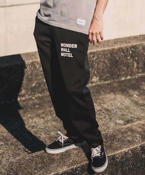 WONDER WALL MOTEL（ワンダーウォールモーテル）の「mp14453-Tapered Sweat Pants  スウェットパンツ(26SSSW03)（スウェットパンツ・メンズ・ミックスグレー/ブラック/ネイビー・XL/L/M/S）」の18枚目の写真