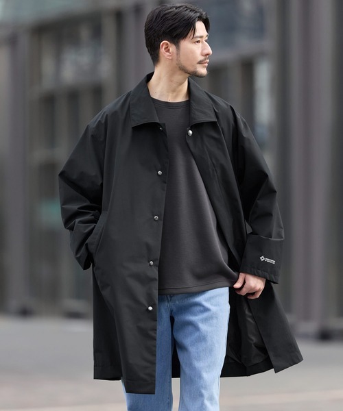 patagonia GORE-TEX ステンカラーコート ブラック 2026年最新】patagonia カラー：ブラック系 メンズ ステンカラーコート