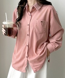 コーデュロイシャツ