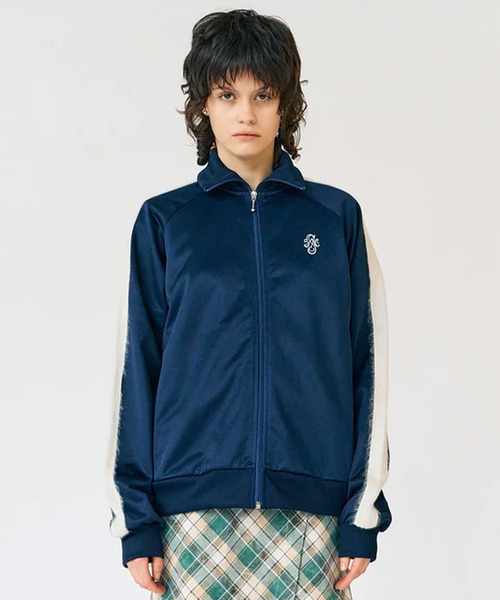 Stockholm Surfboard Club（ストックホルムサーフボードクラブ）の「Stockholm Surfboard Club/ストックホルムサーフボードクラブ トラックジャケット Tracksuit jacket（その他アウター・メンズ・ネイビー・S/M）」の4枚目の写真
