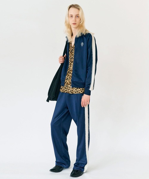 Stockholm Surfboard Club（ストックホルムサーフボードクラブ）の「Stockholm Surfboard Club/ストックホルムサーフボードクラブ トラックジャケット Tracksuit jacket（その他アウター・メンズ・ネイビー・S/M）」の8枚目の写真