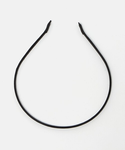 green label relaxing（グリーンレーベルリラクシング）の「【WEB限定】スリム カチューシャ（カチューシャ・レディース・ブラック・FREE）」の6枚目の写真