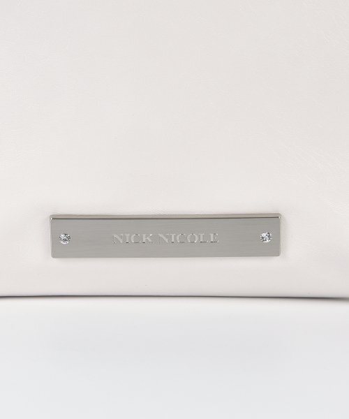 NICK&NICOLE(ニックアンドニコール)の「CRYSTAL LEATHER MULTI WAY BAG_CREAM(ショルダーバッグ・レディース・その他・ONE SIZE)」の4枚目の写真