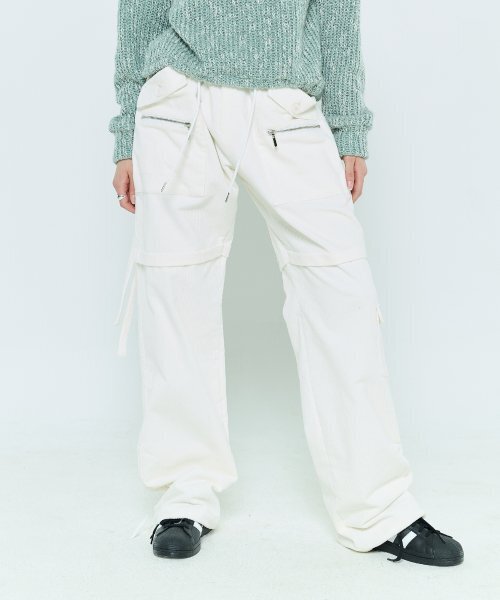 LARTIGENT(ラーティゼン)の「L6 CORDUROY POCKET PANTS(IVORY)(その他パンツ・レディース・その他・FREE)」の1枚目の写真